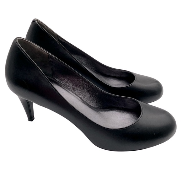 Cole Haan Shoes - Cole Haan Air Lainey Black‎ Leather Pump Heels D3912 Size 7B